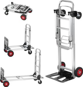 Wózek do transportu worków VEVOR 2 w 1 Składany Wózek transportowy o udźwigu 113/181 kg Wózek do transportu worków ze stopu aluminium i stali węglowej ⇋ Wózek platformowy Wózek do załadunku i transportu wewnątrz i na zewnątrz budynków Wózek do transportu worków VEVOR 2 w 1 Składany Wózek transportowy o udźwigu 113/181 kg Wózek do transportu worków ze stopu aluminium i stali węglowej ⇋ Wózek platformowy Wózek do załadunku i transportu wewnątrz i na zewnątrz budynków