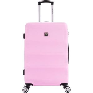 France Bag - Kabinenkoffer 8 Räder ABS - Pink