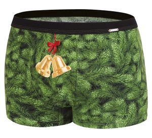 CORNETTE Boxerky 007 Vánoční dárek Pánské spodní prádlo Stretch X-Mas - 007/52 - XL