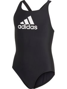 adidas Mädchen Sport Badeanzug BADGE OF SPORTS SWIMSUIT GIRLS schwarz weiss, Größe:164