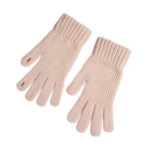 INF Touchscreen-Strick-Winterhandschuhe, 1 Paar Aprikose