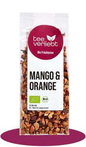 teeverliebt - Mango & Orange BIO Früchtetee | 100 g