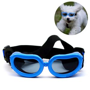 Sonnenbrillen für Hunde UV Schutzbrille Wasserdichter Einstellbar Hundebrille für Kleine Hunde/Katzen