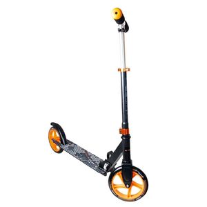 muuwmi Aluminium Scooter 200 mm, schwarz/orange