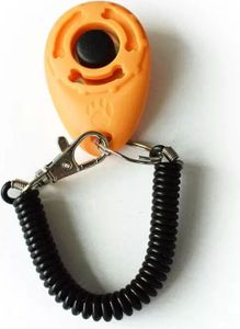 Haustier-Clicker 6 x 4 x 1,75 cm Orange
