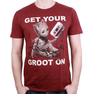 Guardians of the Galaxy T-Shirt - Get Your Groot On XXL