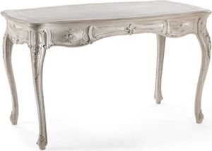 Casa Padrino Luxus Barock Sekretär Antik Grau 124 cm - Made in Italy