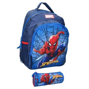 Marvel Spiderman Kinder Rucksack mit Federmäppchen