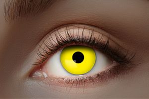 UV Kontaktlinsen Flash Yellow 12 Monate