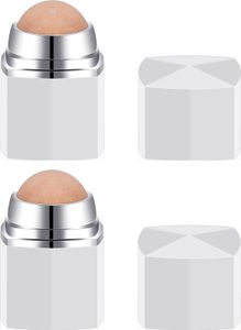 2 Stück Oil Absorbing Face Roller,Ölabsorbierender Roller,Ölabsorbierender Vulkanstein Gesichtsroller,Volcanic Oil Absorbing Roller für Fettige Hautpflege