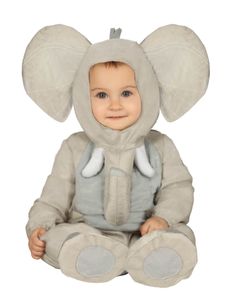 Elefanten Baby Kostüm, Größe:86/92
