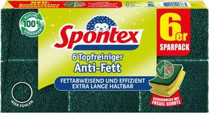 Spontex Topfreiniger Anti-Fett x6 mit Recyclingfasern