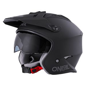 O'Neal Helm, Crosshelm, Motorradhelm, VOLT Helmet SOLID black, Größe XS - XL, Außenschale ABS, gepolstertes Innenfutter, Microlock Verschluss, Größe:M