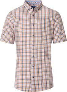 Redmond Herren Freizeithemd Kurzarm (251440999), Größe:XL, Farbe:Orange (210)