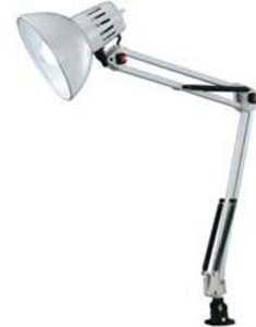 TRIO Gelenkleuchte/Klemmlampe, E27, Höhe 90cm verstellbar, weiß