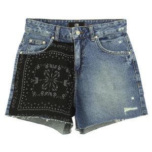 29944 LTB, Jadey,  Damen kurze Jeans Shorts Bermudas, Denim ohne Stretch, blue vintage, S