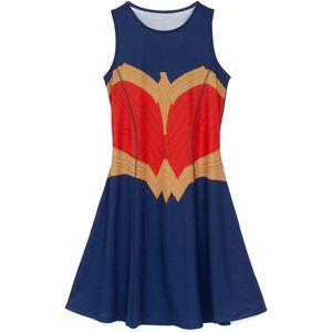 Wonder Woman - Kostüm-Kleid für Damen NS6347 (L) (Blau)