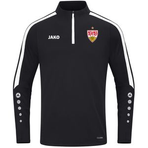 JAKO VfB Stuttgart Ziptop Power, Farbe:schwarz, Größe:S