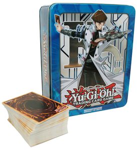 100 gemischte Yu-Gi-Oh! Karten + 1 LEERE TIN