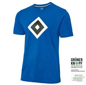 Hamburger SV HSV T-Shirt Logo Blau Gr. XL