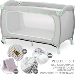 Hauck Reisebett XXL-Sparset - Sleep N Play Go Plus OneSize