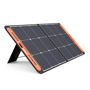 Jackery SolarSaga 100 100W Faltbares Solarpanel Mobile Solaranlage für Powerstation Solarspeicher Solargenerator, 2xUSB-Ausgänge für direkten Aufladen