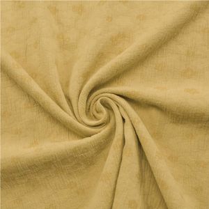 Musselin Jacquard Double Gauze ab 1x1,4m Double Face Optik Baumwolle Meterware