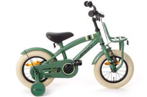 AMIGO Kinderfahrräder Jungen 2Cool 12 Zoll 21 cm Jungen Rücktrittbremse Grün