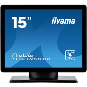 IIYAMA 38.0cm (15)   T1521MSC-B2  4:3  M-Touch VGA+HDMI retail