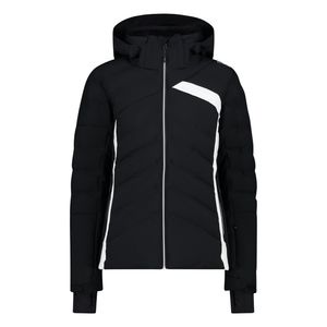 Cmp Woman Jacket Zip Hood U901 Nero 38