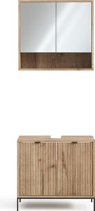Vicco Badmöbel Set Eliza, 2 Teile, Viking Oak