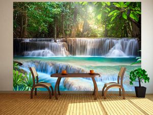 Vlies Fototapete Wasserfall 350x256 cm Tapeten Wandtapete XXL Natur c-A-0006-a-b Vlies Fototapete Wasserfall 350x256 cm Tapeten Wandtapete XXL Natur c-A-0006-a-b