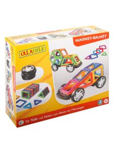 CR Magnet-Bauset mit Rädern, 32 Teile