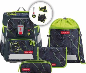 Step by Step chlapecká školní aktovka Danger Cat Chiko 31156-Onesize SBS-00222601 zelená Onesize Step by Step chlapecká školní aktovka Danger Cat Chiko 31156-Onesize SBS-00222601 zelená Onesize