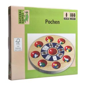 Prírodné hry Pochen, Poch, Pochspiel, kartová hra, rodinná hra, od 8 rokov, 61053361
