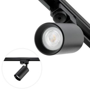 LUMILED 1-Phasen-Strahler Spotlampe Deckenleuchte Schienenstrahler Deckenspot Schienensystem Spot drehbar GU10 230V max. 30W 360° 90° verstellbar