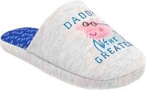 Prasátko Peppa - Pánské pantofle "Daddy" NS6768 (43 EU - 44,5 EU) (Grey/Blue/Pink) Prasátko Peppa - Pánské pantofle "Daddy" NS6768 (43 EU - 44,5 EU) (Grey/Blue/Pink)