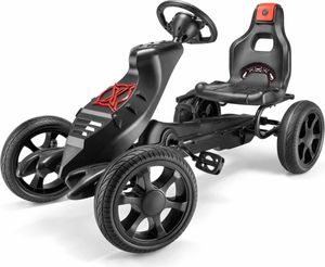 Xootz Kinder Go-Kart  "Venom" schwarz / rot