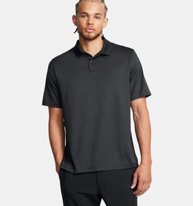 Under Armour Ua Perf 3.0 Printed Polo - black, Größe:L