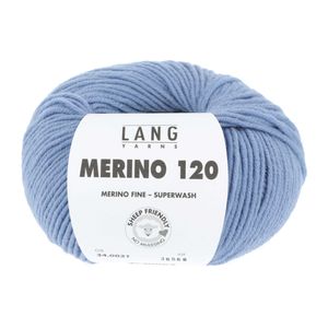MERINO 120 von LANG YARNS (0021 - jeansblau hell)