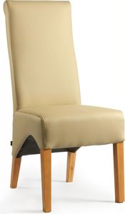 Lederstuhl Lederstühle Regina Sand Eiche Esszimmerstuhl Stuhl Stühle