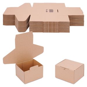 50 Versandkartons - 120 x 100 x 80 mm - kleine Kartons für Versand Faltschachteln