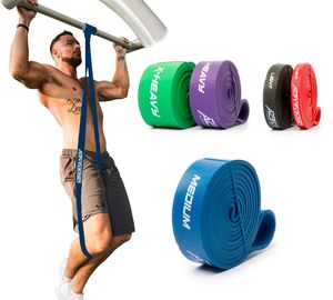 ActiveVikings® Pull-Up Fitnessbänder | Perfekt für Muskelaufbau und Crossfit (1 Fitnessband - Medium)