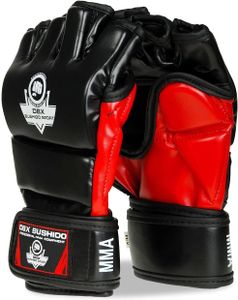 DBX Bushido MMA Handschuhe Herren “E1V3” - Gemütlich MMA Boxhandschuhe Männer Perfekt für Grappling - Box Handschuhe - Kickbox Handschuhe Besser Trainieren