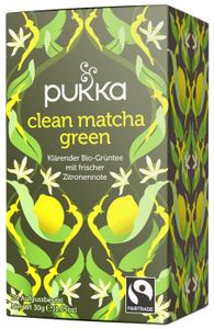 Pukka Herbs Bio Clean Matcha Green Teemischung, 30 g