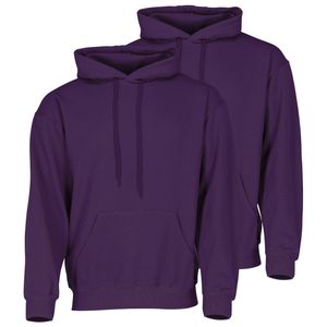 Doppelpack Fruit of the Loom Classic Kapuzen-Sweat Herren Hoodie 2er Pack + GRATIS MyShirt Stoffbeutel