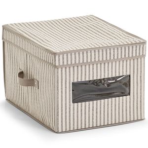 Zeller Aufbewahrungsbox "Stripes", Vlies, in verschiedenen Varianten Größe: 30x39.5x25cm