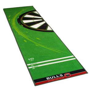 BULL'S Carpet Mat "120" Green | Carpet Mat Dartteppiche Matte für Dartscheiben Boards