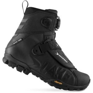 Buty sportowe Lake MXZ304 Wide - zimowe, czarne - rozmiar 43