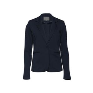 ICHI Damen Blazer Kate Jacket Business Jacke 20101801 , Größe:XL, Farbe:Navy